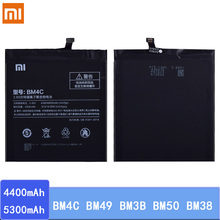 Original BM4C BM49 BM3B BM50 BM38 Battery For Xiaomi Mi Mix Max 2 4S Replacement Lithium-ion Polymer Mi 4S Max2 Mix2 Batteries 2024 - buy cheap