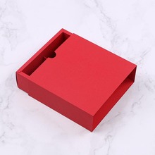 Caixa vermelha para presentes de alta qualidade, caixa de papelão kraft de alta qualidade com tampa, caixa de papelão para presente e confeitaria, 1 peça 2024 - compre barato