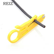 REIZ Mini Crimper Pliers Portable Wire Stripper Knife Crimping Tool Cable Stripping Wire Cutter Crimpatrice Tool Cut Line 2024 - buy cheap
