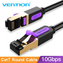 Vention Ethernet Cable Cat7 RJ45 Lan Cable SSTP Network Internet 5m 10m 20m Patch Cord Cable for PC Router Laptop Cable Ethernet 2024 - купить недорого