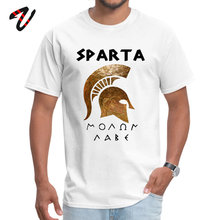 Camisetas divertidas de Hip Hop para hombre, camisa de Esparta Molon, regalo de manga de Rap de Moscú, cuello redondo 2024 - compra barato