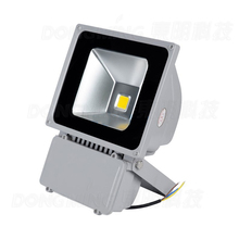 Fedex-reflector LED para exteriores, 85V-265V 80W, rgb, luz de inundación, impermeable, de alta potencia, 6500lm 2024 - compra barato