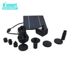 JT-1020-1.2W Solar Fountain Water Pump 150L/H Head 70CM 7V/1.2W DC Submersible Brushless Pump Kit with Solar Panel 2024 - buy cheap