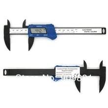 6 "150mm digital vernier caliper compósitos de fibra carbono alta precisão micrômetro calibre widescreen ferramentas medição 2024 - compre barato