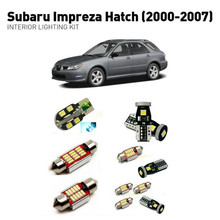 Led interior lights For Subaru impreza hatch 2000-2007  6pc Led Lights For Cars lighting kit automotive bulbs Canbus 2024 - buy cheap