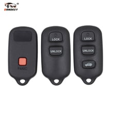 DANDKEY Remote Key Shell Case Fob Keyless Entry 2+1 3+1 3 4 Buttons For TOYOTA RAV Cruiser 4Runner Camry Celica Echo Highlander 2024 - buy cheap