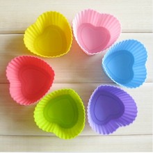 3cm mini amor coração forma mapen copo de silicone muffin bolo cupcake copo molde do bolo caso bakeware fabricante bandeja molde cozimento jumbo 2024 - compre barato