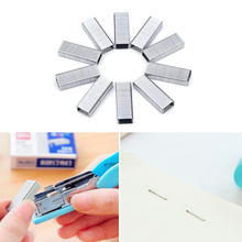 1Pack 10mm Creative Silver Stainless Steel Staples Office Binding Supplies 2024 - buy cheap