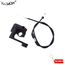 XLSION Aftermarket Control Thumb Throttle Housing + Throttle Cable For 50cc 70cc 90cc 110cc 125cc Chinese ATV Quad 2024 - buy cheap