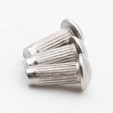 30pcs M2.5 Semicircular head Sign rivet Nameplate Knurled rivets GB827 304 stainless steel 4mm-12mm Length 2024 - buy cheap