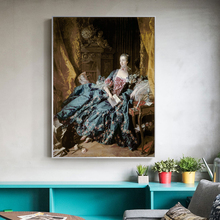 Francois Boucher Madame De Pompadour Wall Art Canvas Prints Classical Famous Painting Reproduction For Living Room Cuadros Decor 2024 - buy cheap