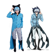 Anime Servamp Sleepy Ash Kuro Vampire Cosplay Costumes Halloween Black Cat Costume Performanc Uniform Jacket Shirt Pant Full Set 2024 - buy cheap