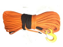 Cuerda de UHMWPE de 1/2 pulgadas x 100 pulgadas, cable sintético de cableado con gancho 2024 - compra barato
