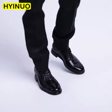 1:6 Scale Men's Party Leather Shoes Matching Suit Leather Shoes Model Figure Fit For 12" Body Action Figures Doll Accessories 2024 - buy cheap