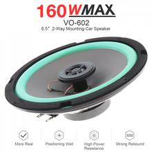 1pc 6.5 Inch 160W 12V Car HiFi Coaxial Speaker Vehicle Door Auto Audio Music Stereo Full Range Frequency Speakers 2024 - buy cheap