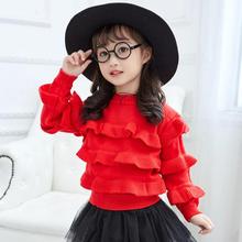 2020 Spring Autumn Winter Baby Toddler Children's Clothing Girls Pullover Sweater Long Sleeve Ruffles Kids Knit Sweaters Tops 2024 - buy cheap