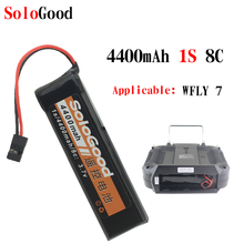 1S 8C SoloGood Bateria 4400mAh 3.7V Bateria Lipo para WFLY Controle Remoto 7 2024 - compre barato