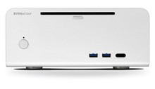 Htpc Mini-ITX горизонтальный Настольный ПК чистый алюминиевый htpc компьютерный чехол mini 2024 - купить недорого