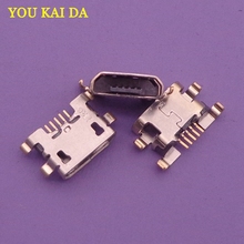 Conector micro USB de carga, conector hembra de 5 pines para Homtom HT10 Doogee X20 X30, 10 Uds. 2024 - compra barato