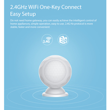 Wireless smart  White WiFi PIR Motion Sensor Detector Home Alarm System with Magnet Bracket 2024 - buy cheap