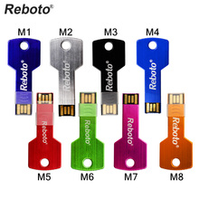 Unidad Flash USB en forma de llave, Pendrive Multicolor de 16GB, 8GB, 4GB, 64GB, 32GB, regalo, gran oferta 2024 - compra barato
