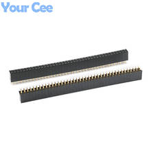 50 pcs 2x40 Pin 2.54mm Double Row Female Pin Header 2024 - buy cheap