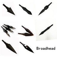 Broadhead broadheads with a bow and arrow  Archaize Alloy steel General hunting arrow tips Arrow Points Archery Hunting 6pack 2024 - buy cheap