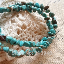 8-10MM 100 unids/pack irregularidad Natural piedra Semi-preciosa grano suelto hebras de joyería de perlas 2024 - compra barato