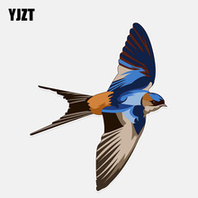 YJZT-Decoración de pájaros de vuelo para coche, 10,8x13,3 CM, dibujos animados, color 11A0265 2024 - compra barato