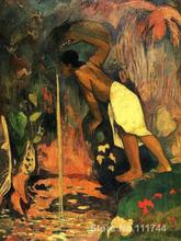 Arte moderno para dormitorio reparado a través de Onur Aydemir Paul Gauguin pinturas pintadas a mano de alta calidad 2024 - compra barato