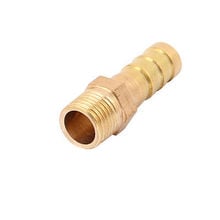 Brass 1/8BSP Male Thread to 8mm Hose Barb Straight Fitting Adapter Coupler 2024 - buy cheap