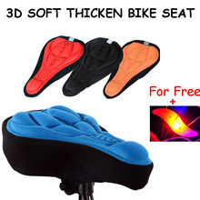 10 Pcs High Density Sponge 3D Soft Bike Seat Saddle Cycling Thicken Mat Cushion Cover Bicycle Accessories Protective Gear Gift 2024 - buy cheap