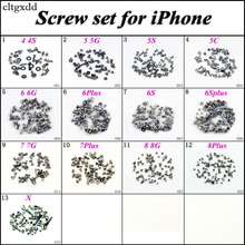 cltgxdd Complete Kit Screws Full Set with 2 Bottom Dock Screw Replacement for iPhone 6 6s plus 7 8 plus 8P X Mobile Accessories 2024 - buy cheap