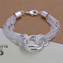 H299  free shipping  bracelet,  free shipping  fashion jewelry fashion bracelet /bbuajtba ayiajppa silver color 2024 - buy cheap
