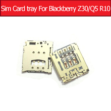 100% Genuine Sim Card tray For Blackberry Z30 Sim Card slot For Blackberry Q5  R10 Sim card reader holder Connector replacement 2024 - buy cheap