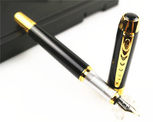 JINHAO 250 Black Fountain Pen Written Signature High-end Business Office Medium Nib Fountain Pen New 2024 - buy cheap