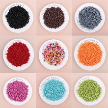 New Arrival 4mm 6mm 8mm 10mm With Hole Round Imitation Pearl Beads Random Mix Colors Pearl Beads For DIY Jewelry Making 2024 - buy cheap