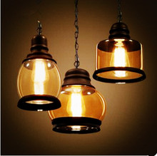 Glass Retro Loft Lamp Edison Style Industrial Lighting Lampe Vintage Pendant Lamps Fixtures Hanglamp Lamparas Colgantes 2024 - buy cheap