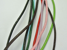10 метров разноцветные Круглые Ювелирные изделия из натуральной кожи шнур 3 мм 2024 - купить недорого