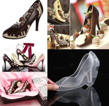 1PC New 3D Chocolate Mold High Heel Shoes Molds Cake Decorating Tools DIY Home Baking Pastry Tools Lady Shoe Moulds LB 387 2024 - buy cheap