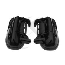 Lower Vented Leg Fairing 6.5" Speakers w/ Grills For Harley Touring Electra Street Glide 83-13 Black 2024 - купить недорого