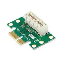Adaptador PCI-E PCI Express X1, tarjeta elevadora PCI E PCIE X1 a X1, convertidor de ranura de 90 grados para chasis de servidor 1U, venta al por mayor 2024 - compra barato