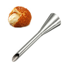 1PCS Stainless Steel Icing Piping Cream Beak Pastry Puff Cream Injector Cake Horn Nozzle Confectionery Tool Gift Decor Tool 2024 - buy cheap