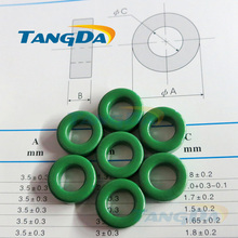 Изолированный зеленый ферритовый сердечник Tangda 25*15*10, магнитное кольцо, магнитная катушка, индуктивность, помехоподавляющий фильтр 2024 - купить недорого