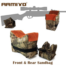 Armiyo Front and Rear Gun Sand Bag Bipod Support Rifle Sandbag without Sand Sniper Hunting Target Stand Shooting Accessories 2024 - buy cheap