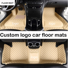 Custom LOGO car floor mats for opel antara k opel corsa d zafira tourer auto accessories car mats 2024 - buy cheap