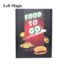 Food To Go Magic Tricks Super Hamburg Takeaway Street Close-Up Stage Magic Props Accessories Mentalism Gimmick 2024 - buy cheap