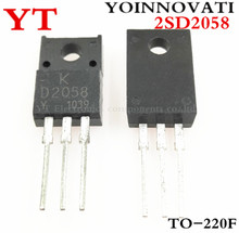  10pcs/lot 2SD2058 D2058 TO-220F 60V 3A transistor TO-220F IC Best quality 2024 - buy cheap