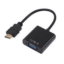 15cm HDMI to VGA Video Active DAC Adapter Converter for Raspberry Pi / PC/Laptop / Ultrabook - Full HD 1080P HDTV HDMI to VGA 2024 - buy cheap