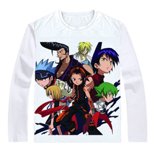 Camisetas de manga longa shaman king, camisetas para cosplay em vários estilos 2024 - compre barato